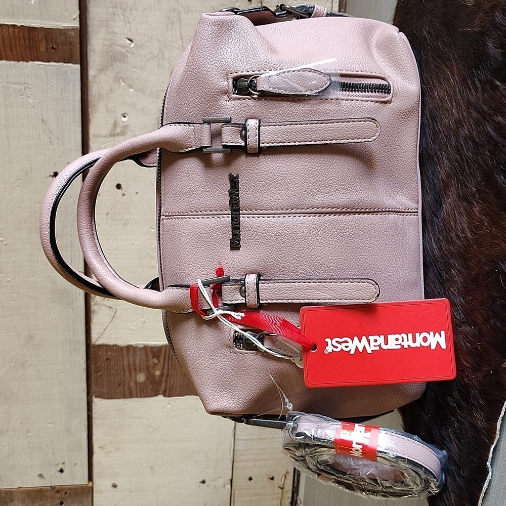 Montana West Mauve Satchel Handbag